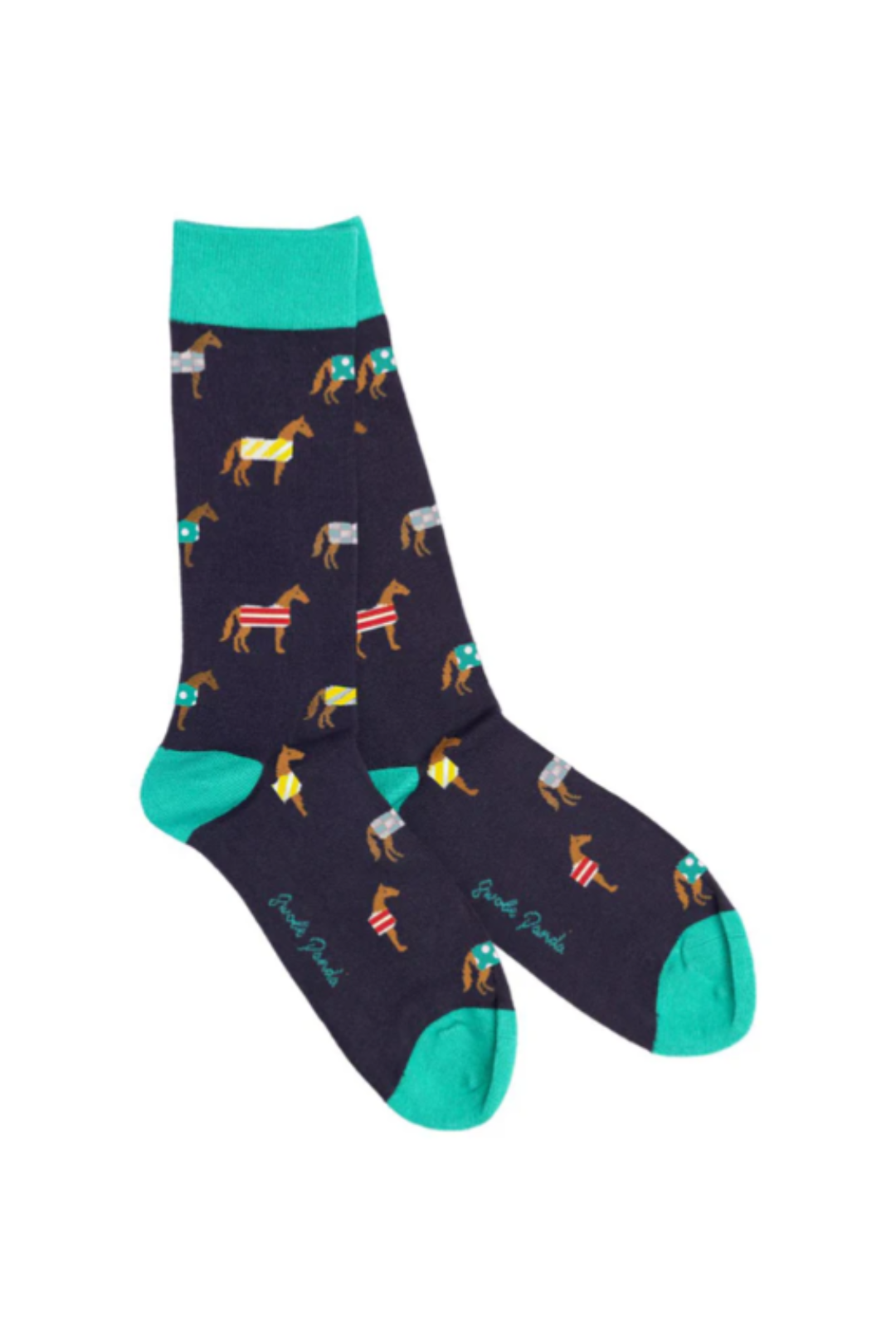 Swole Panda Horse Bamboo Socks SP 434