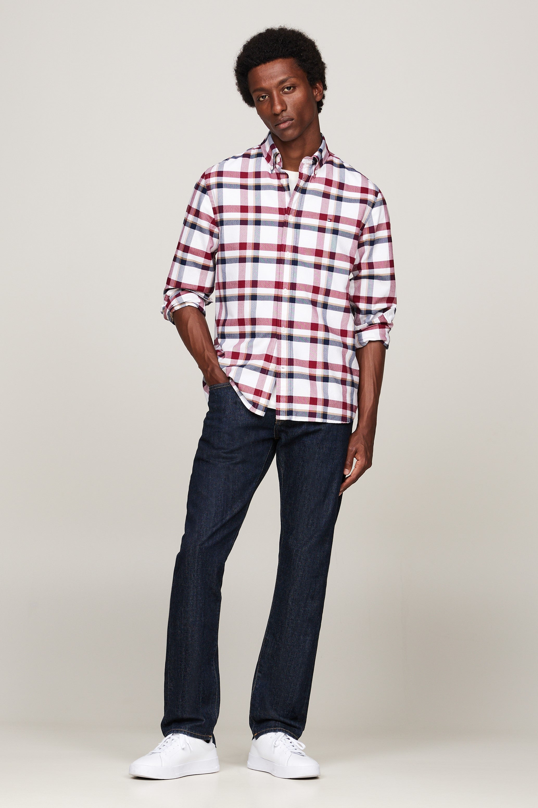 Tommy Hilfiger Check Regular Fit Oxford Shirt