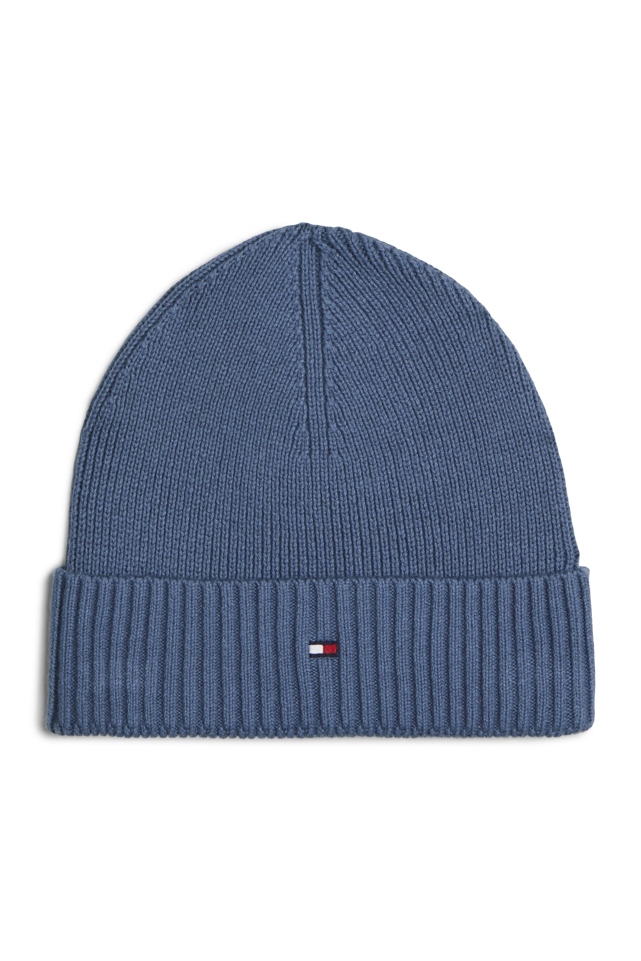 Tommy Hilfiger Flag Logo Cotton Beanie