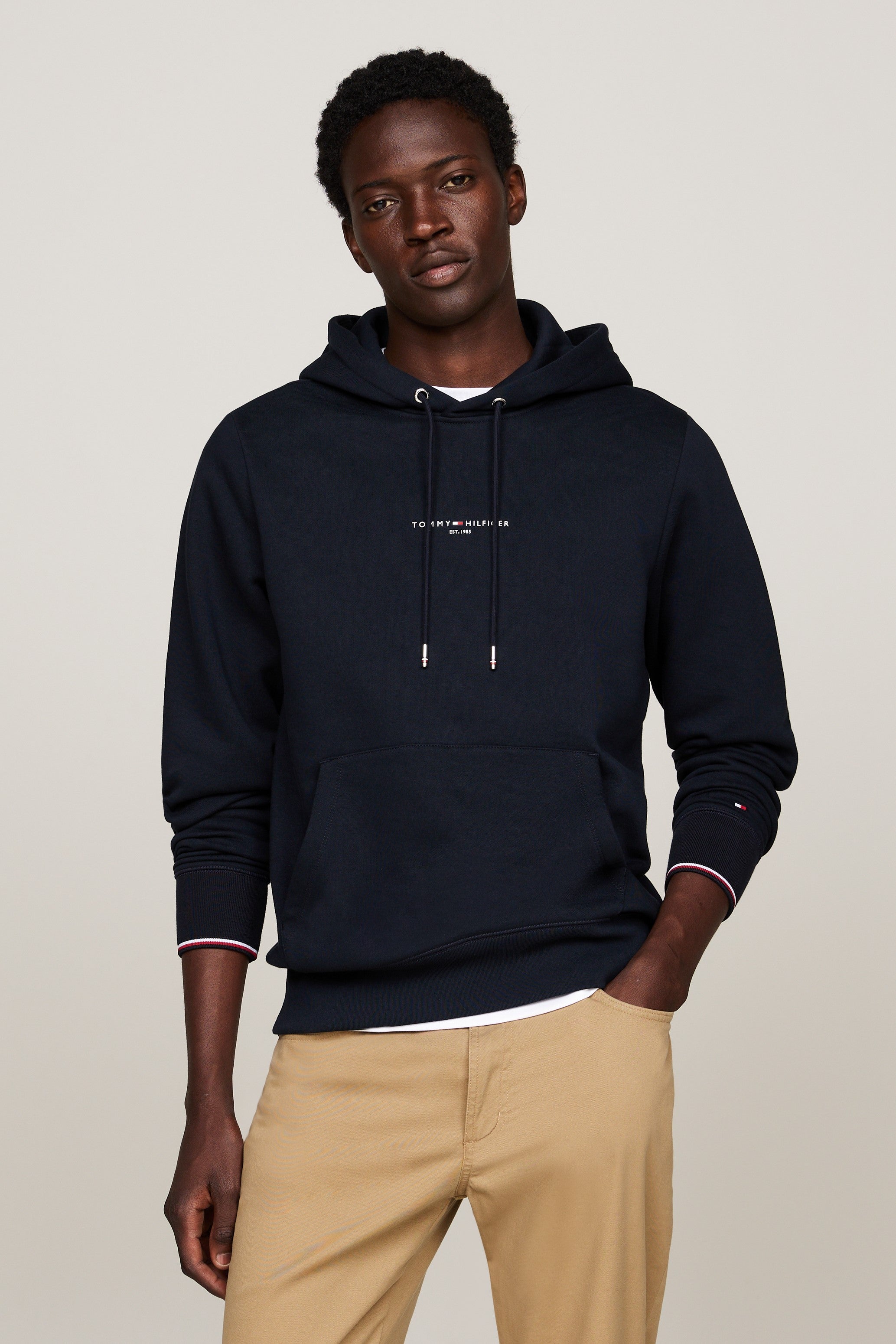 Tommy Hilfiger Tipped Cuffs Hoodie