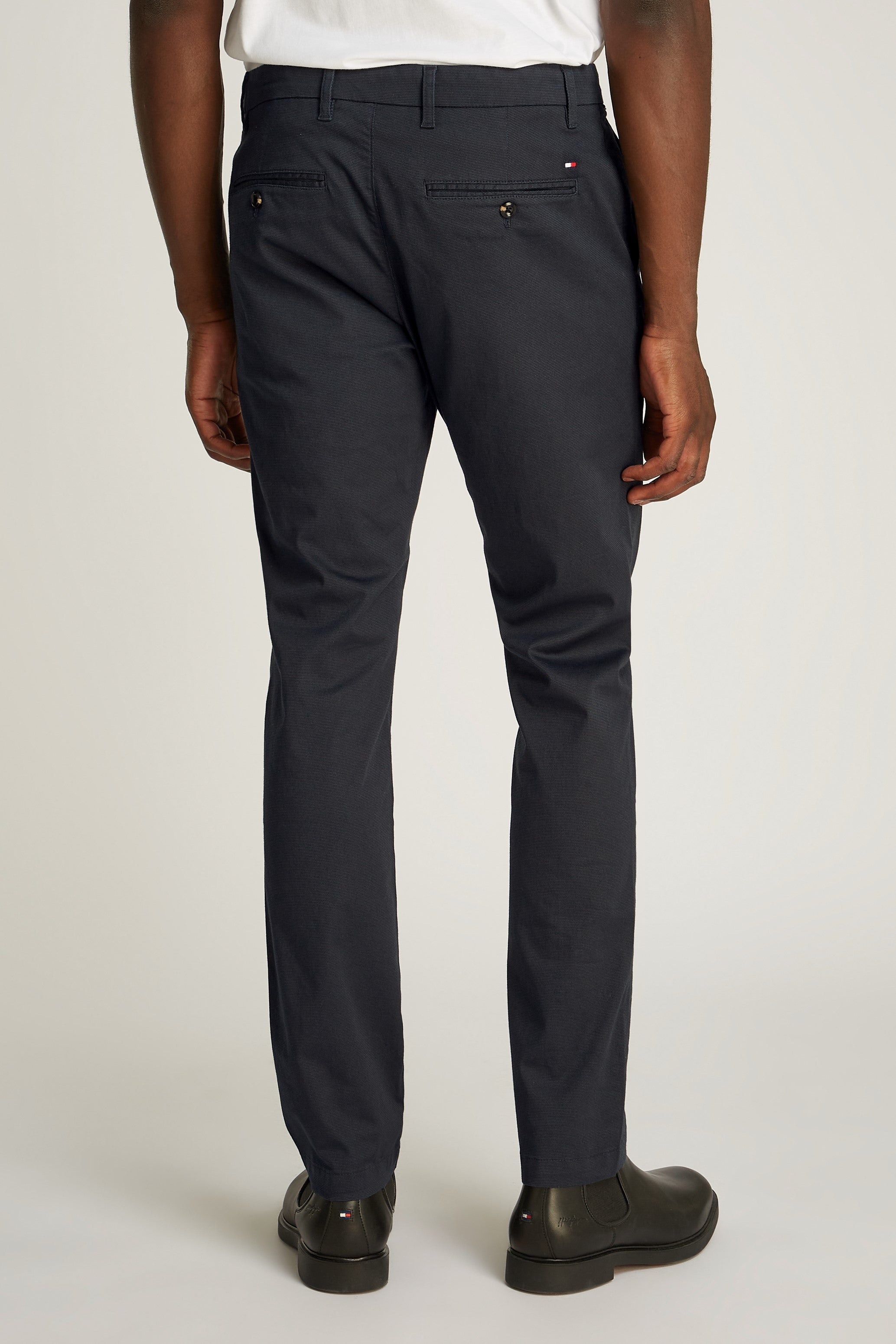 Tommy Hilfiger Bleecker Stretch Cotton Printed Slim Chinos