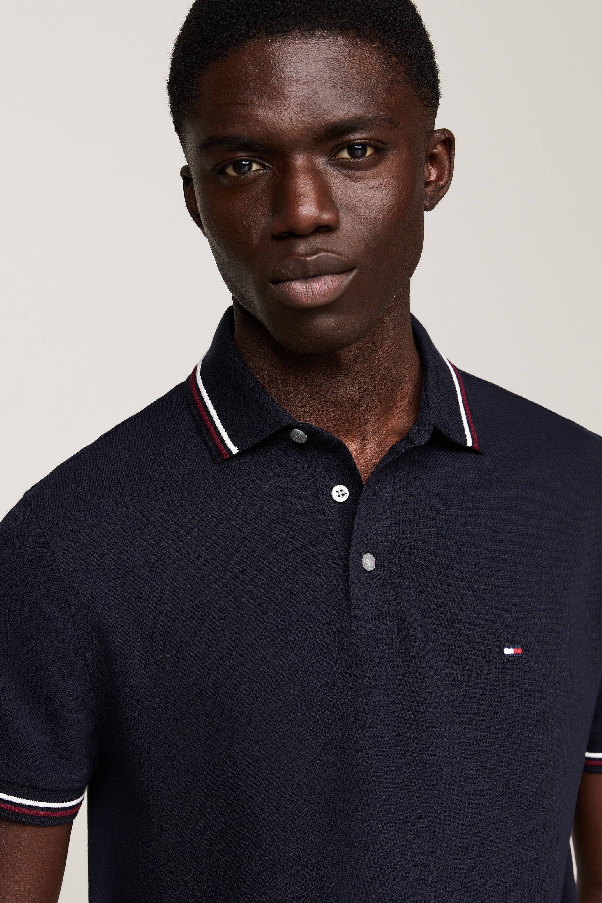 Tommy Hilfiger Tipped Slim Fit Polo Shirt