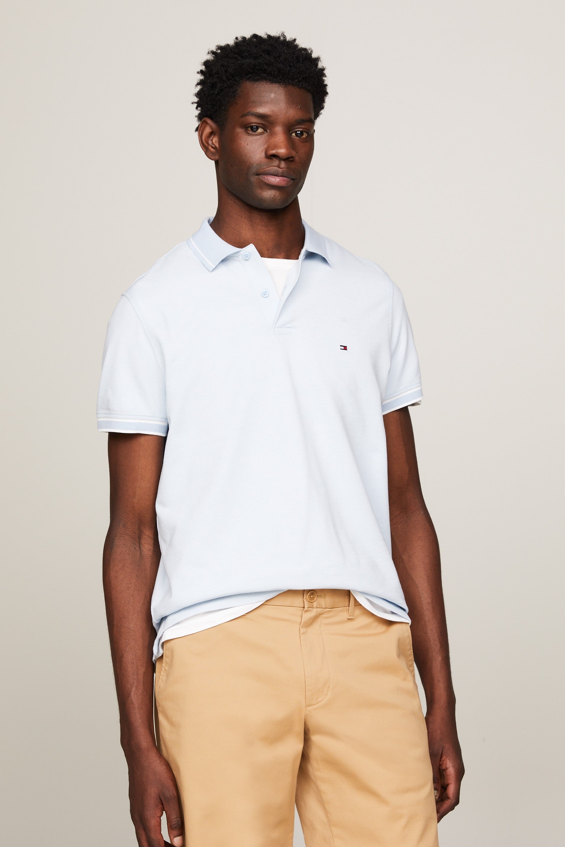 Tommy Hilfiger Regular Fit Monotype Oxford Polo