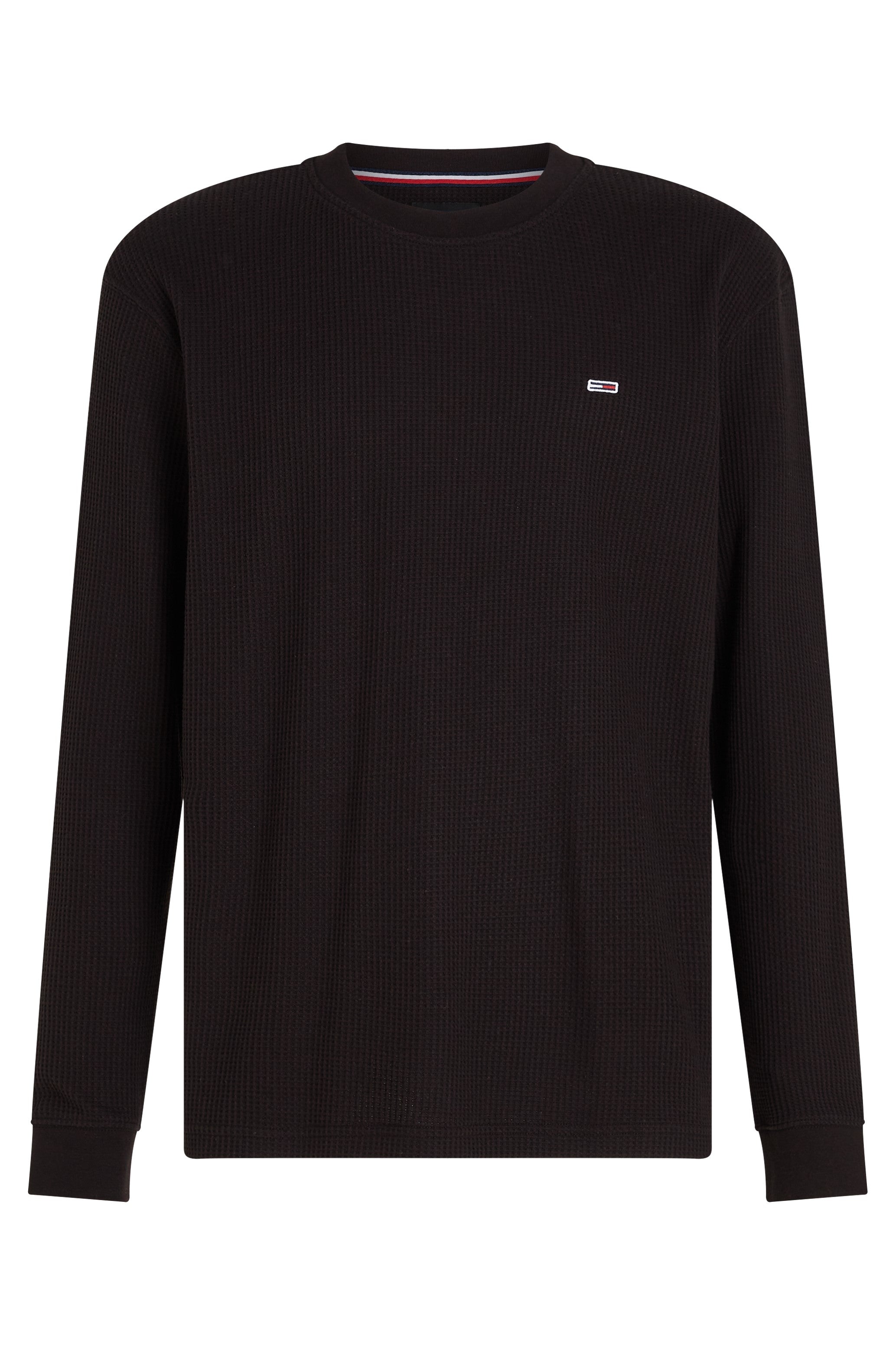 Tommy Jeans Regular Waffle Knit Long Sleeve Tee