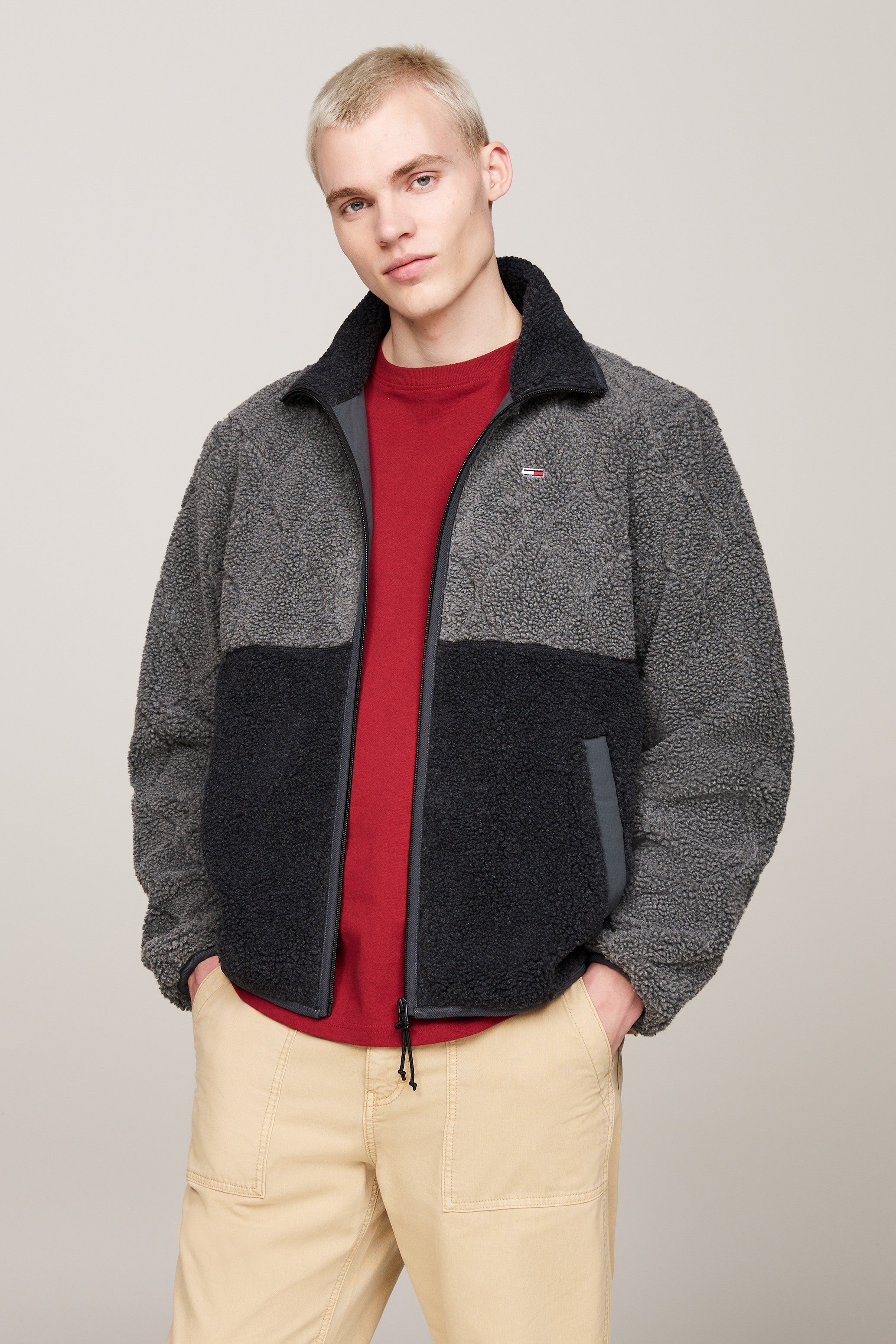 Tommy Jeans Teddy Sherpa Essential Jacket