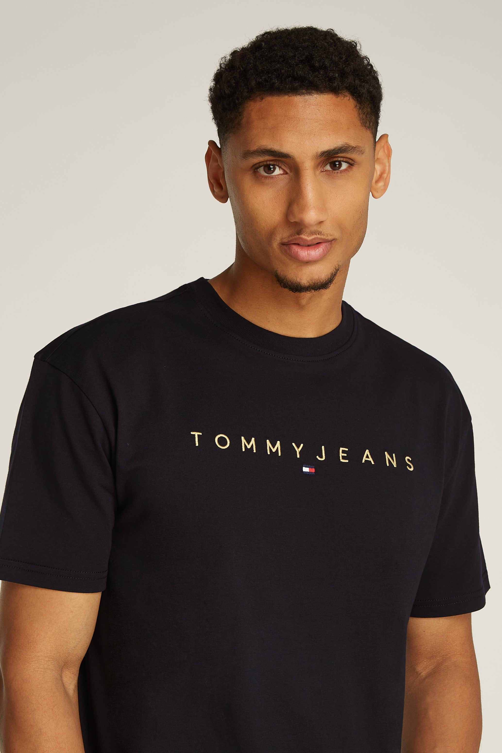 Tommy Jeans Reg Gold Linear Tee