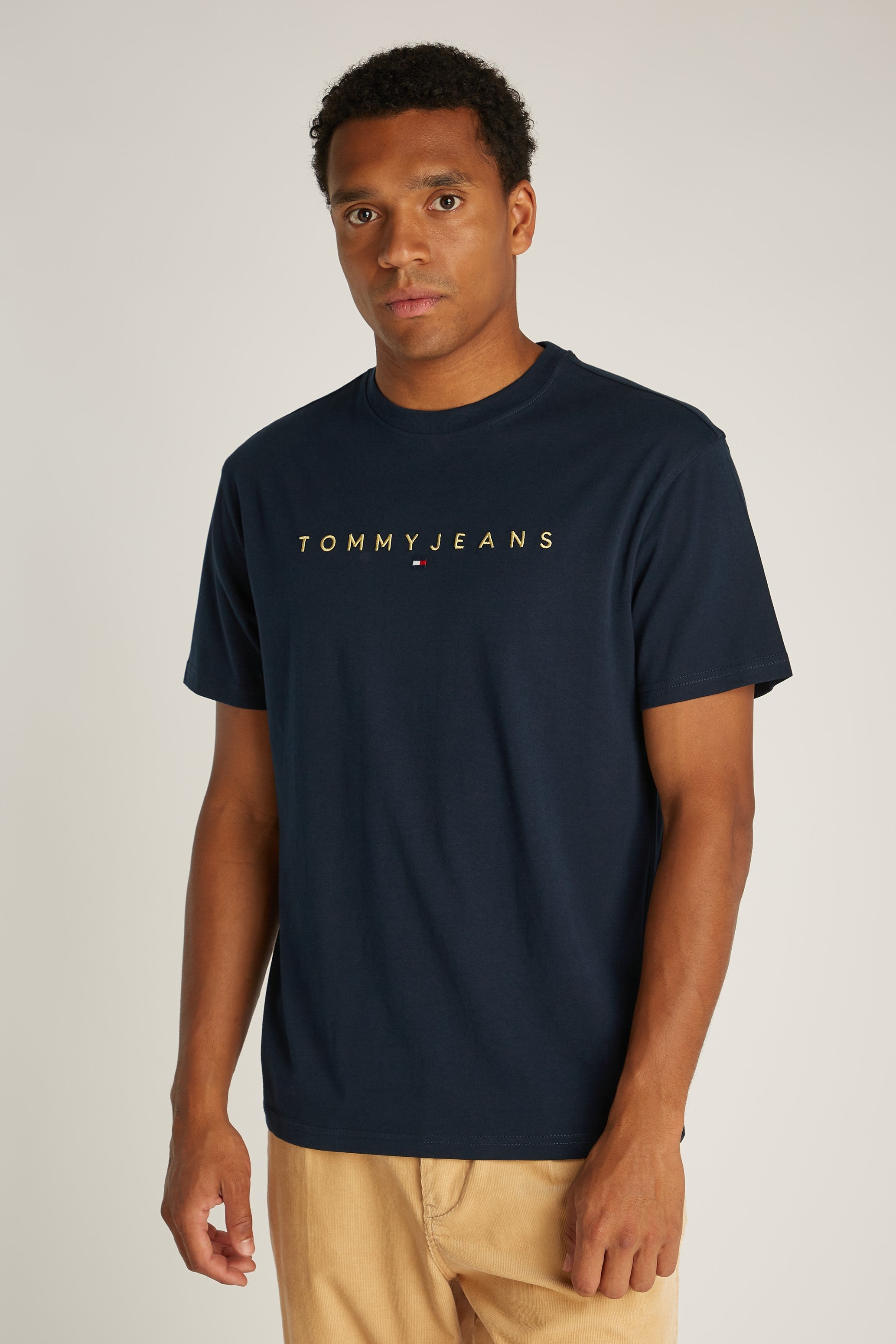 Tommy Jeans Reg Gold Linear Tee