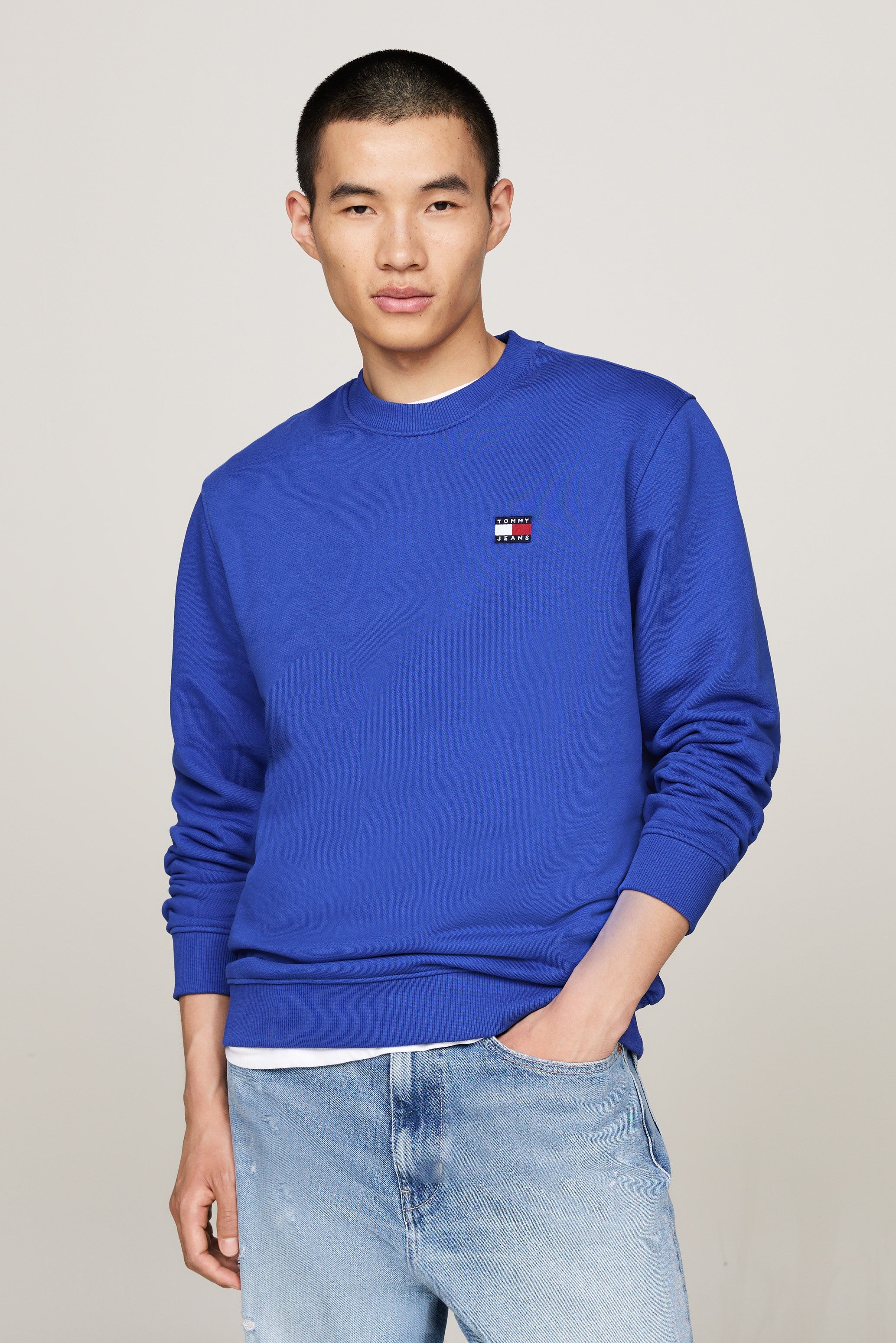 Tommy Jeans Regular Badge Crew Sweater