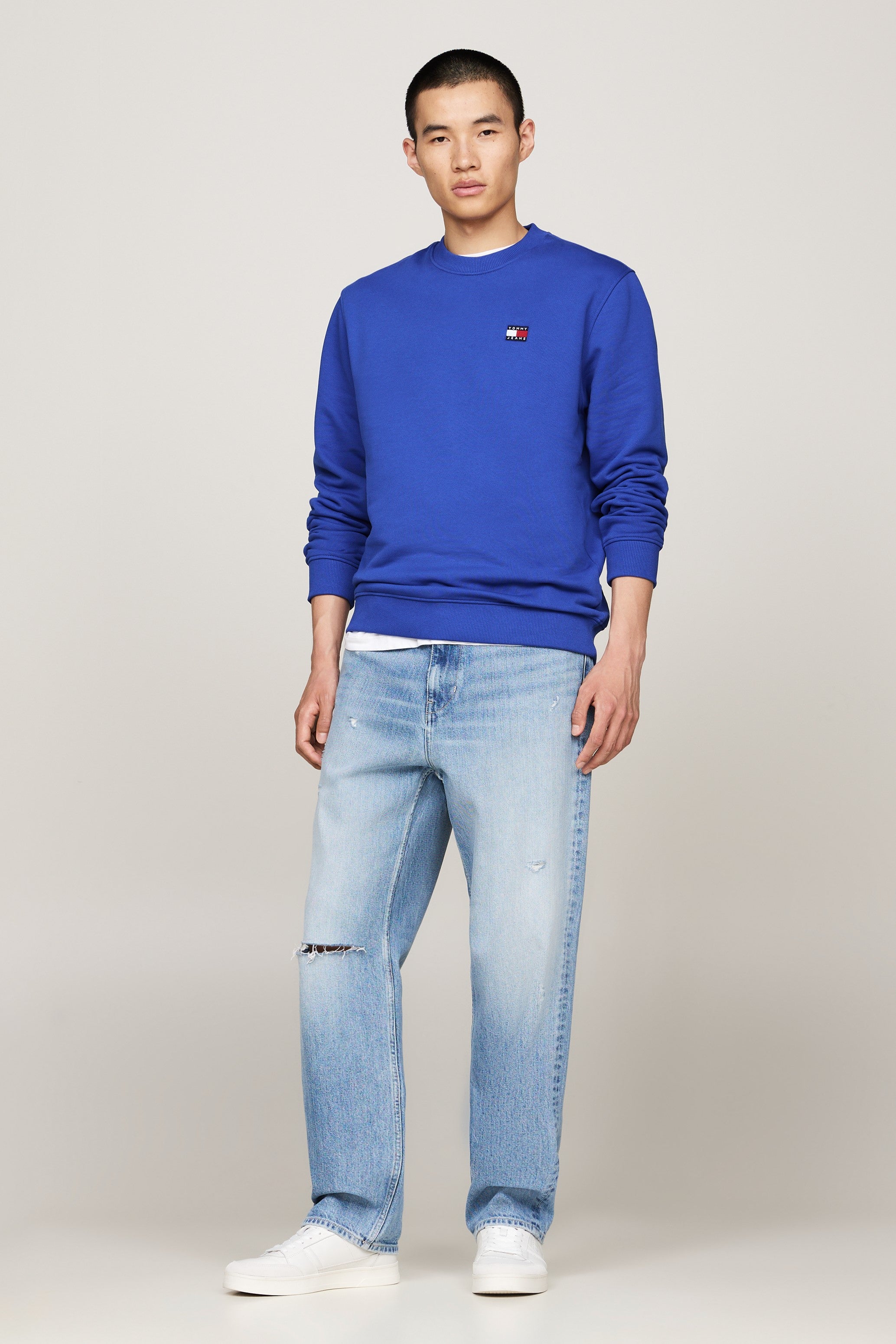 Tommy Jeans Regular Badge Crew Sweater