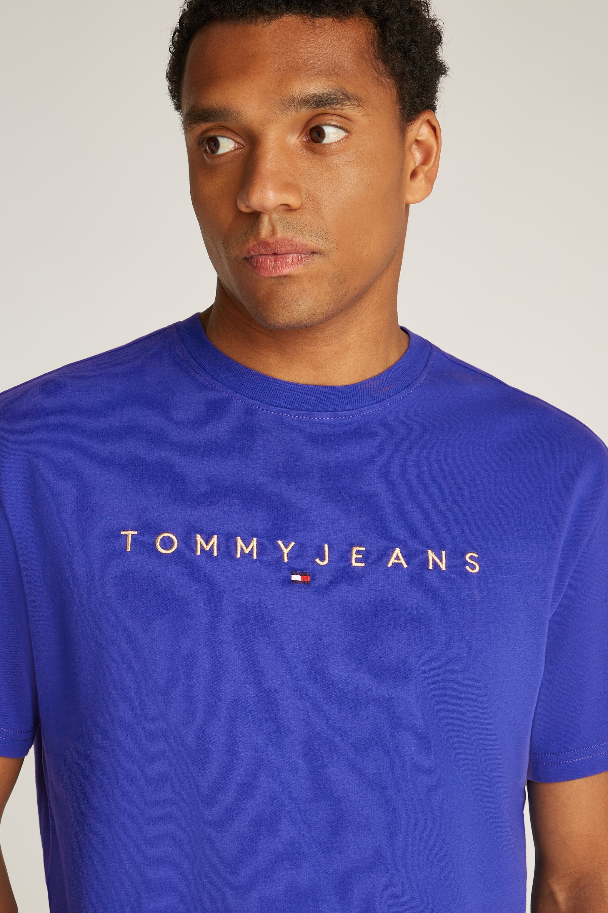 Tommy Jeans Reg Gold Linear Tee