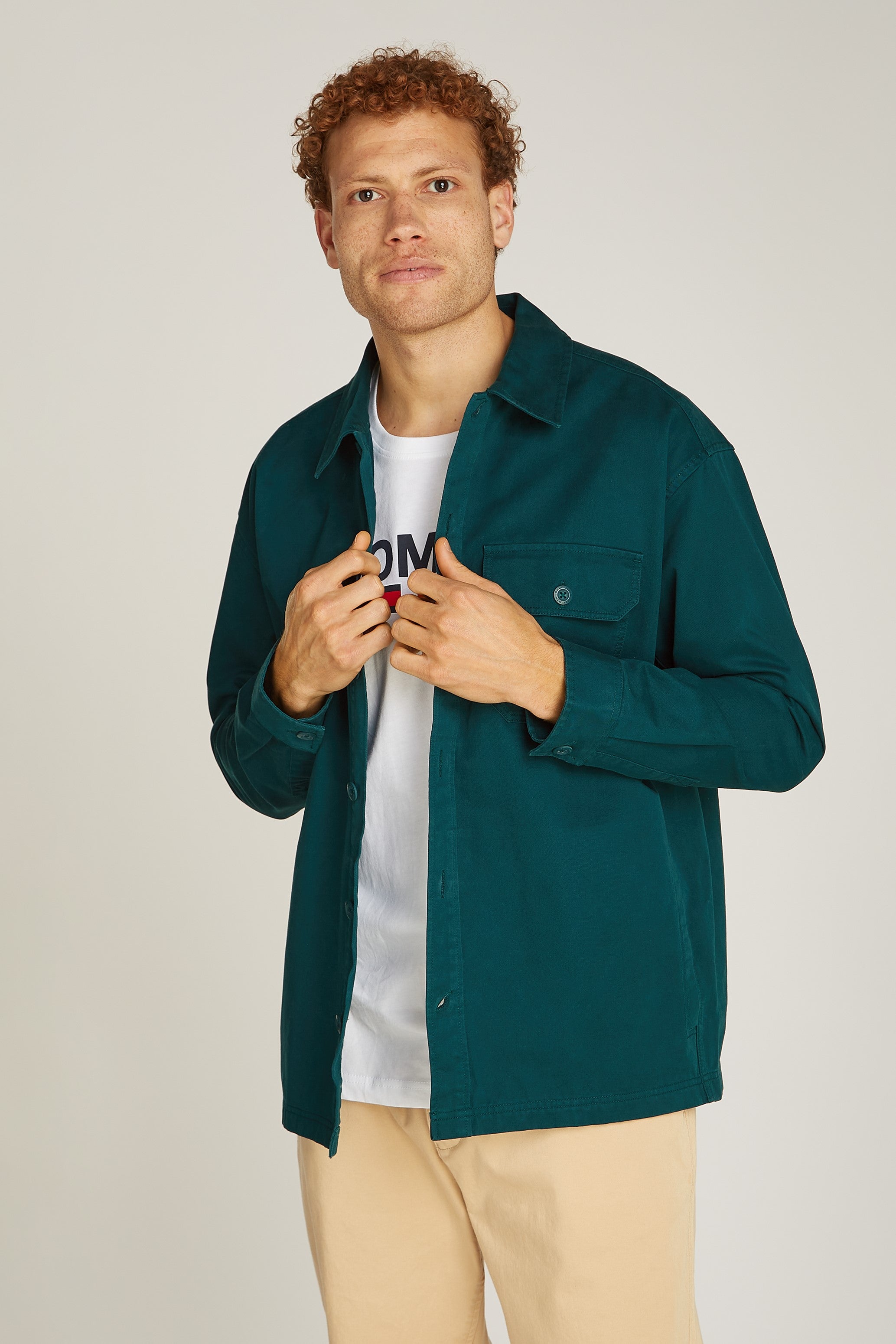 Tommy Jeans Essential Solid Overshirt