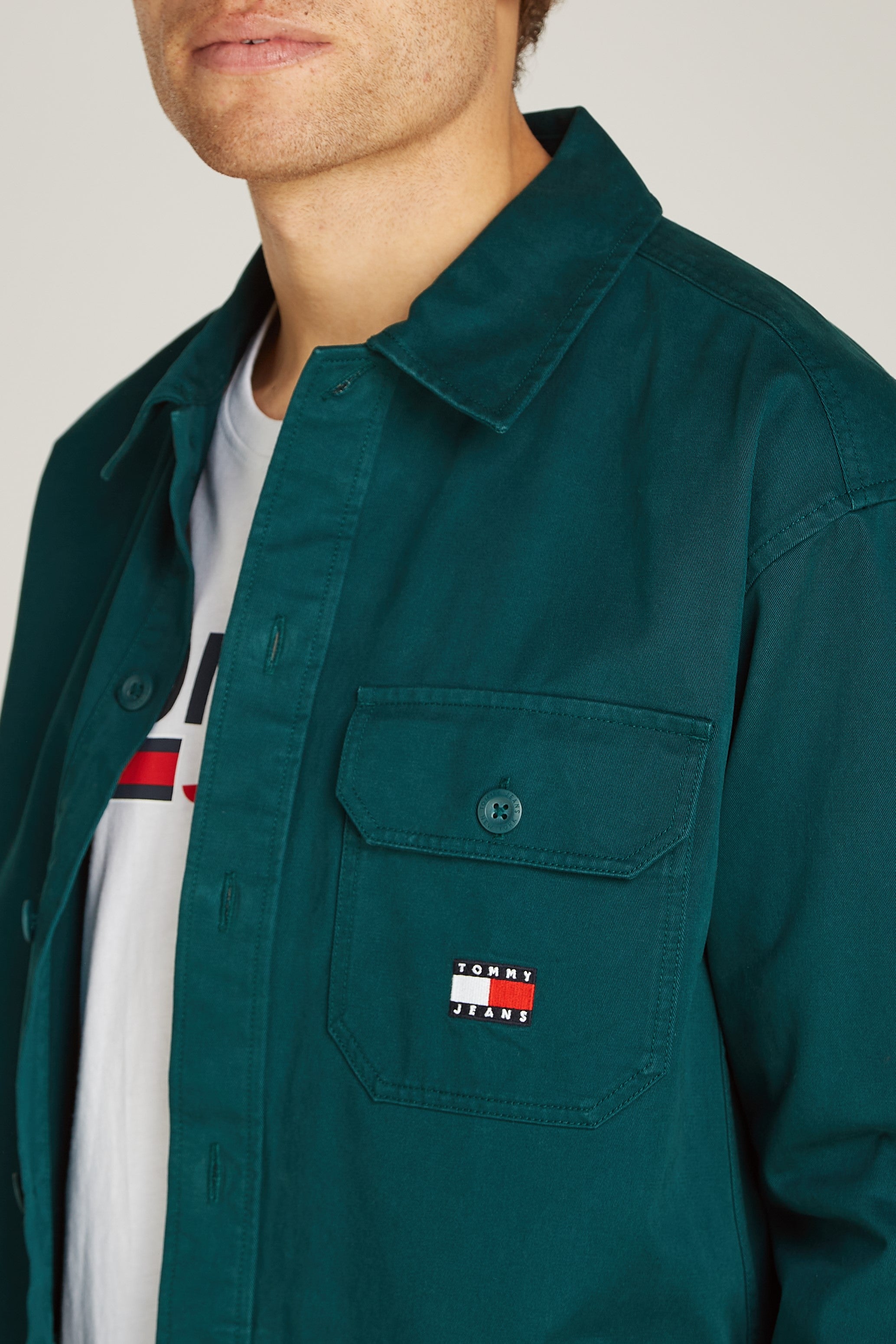 Tommy Jeans Essential Solid Overshirt