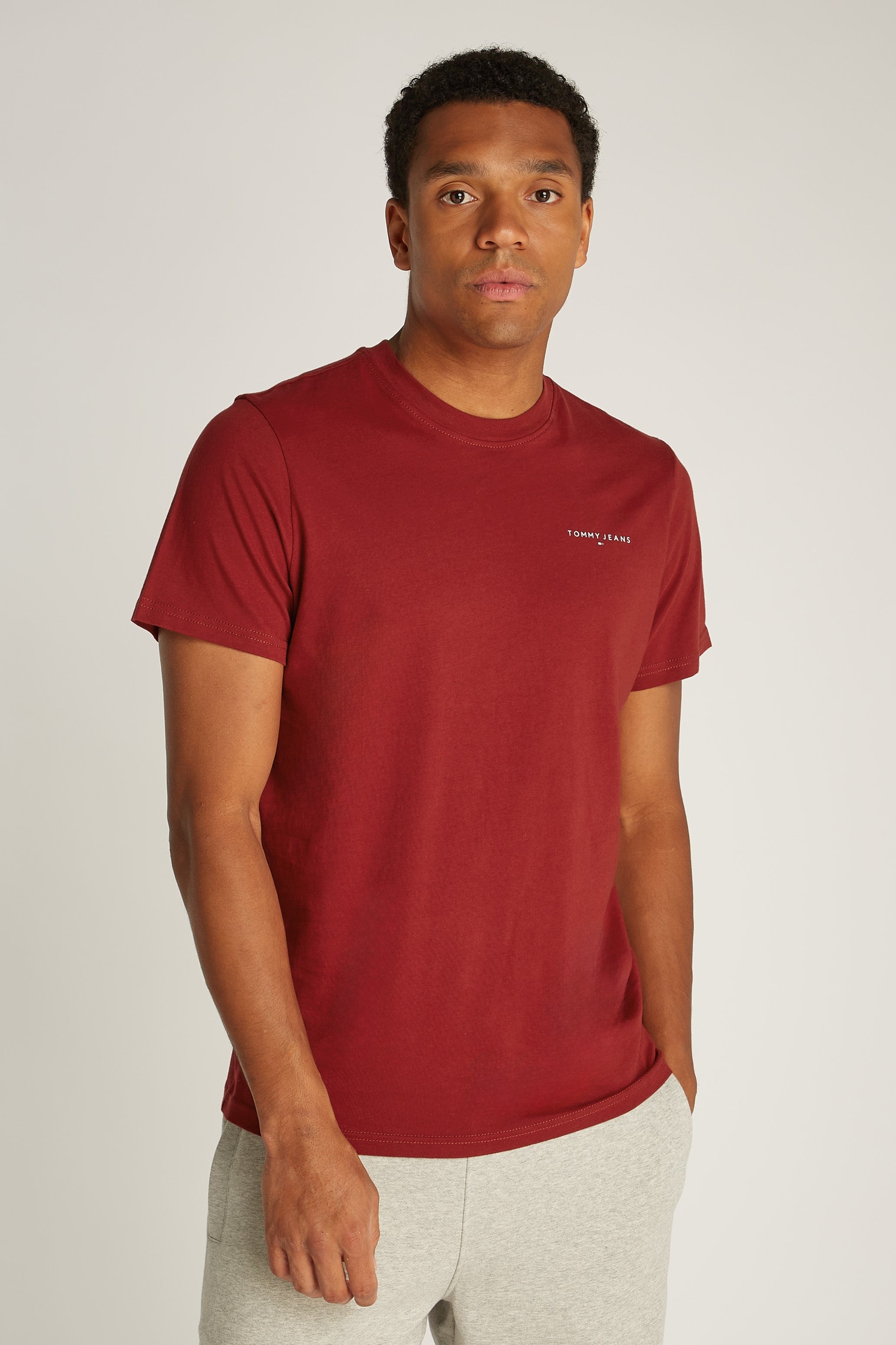 Tommy Jeans Slim Linear Logo Tee