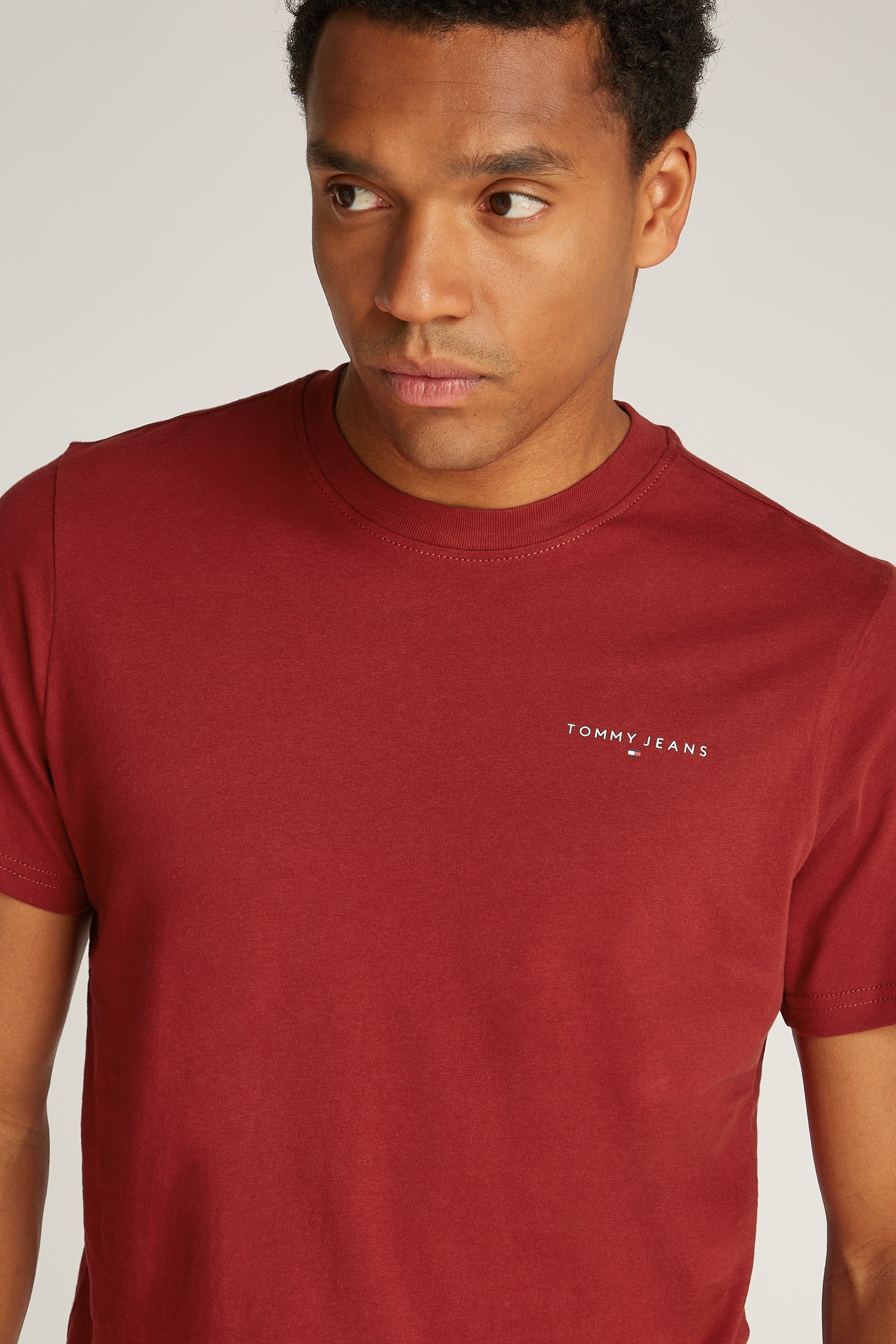 Tommy Jeans Slim Linear Logo Tee