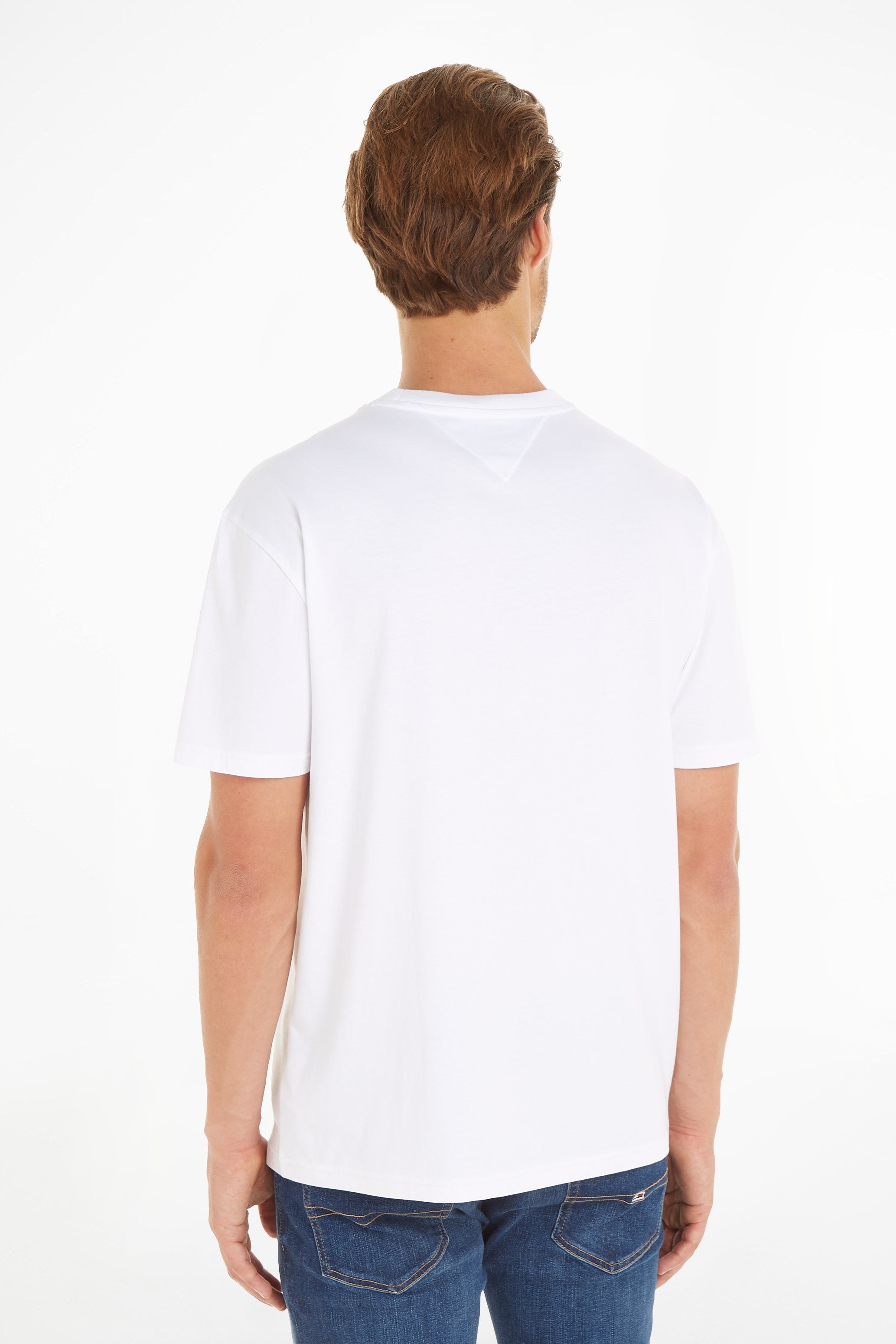 Tommy Jeans Colour Block Tee Shirt White