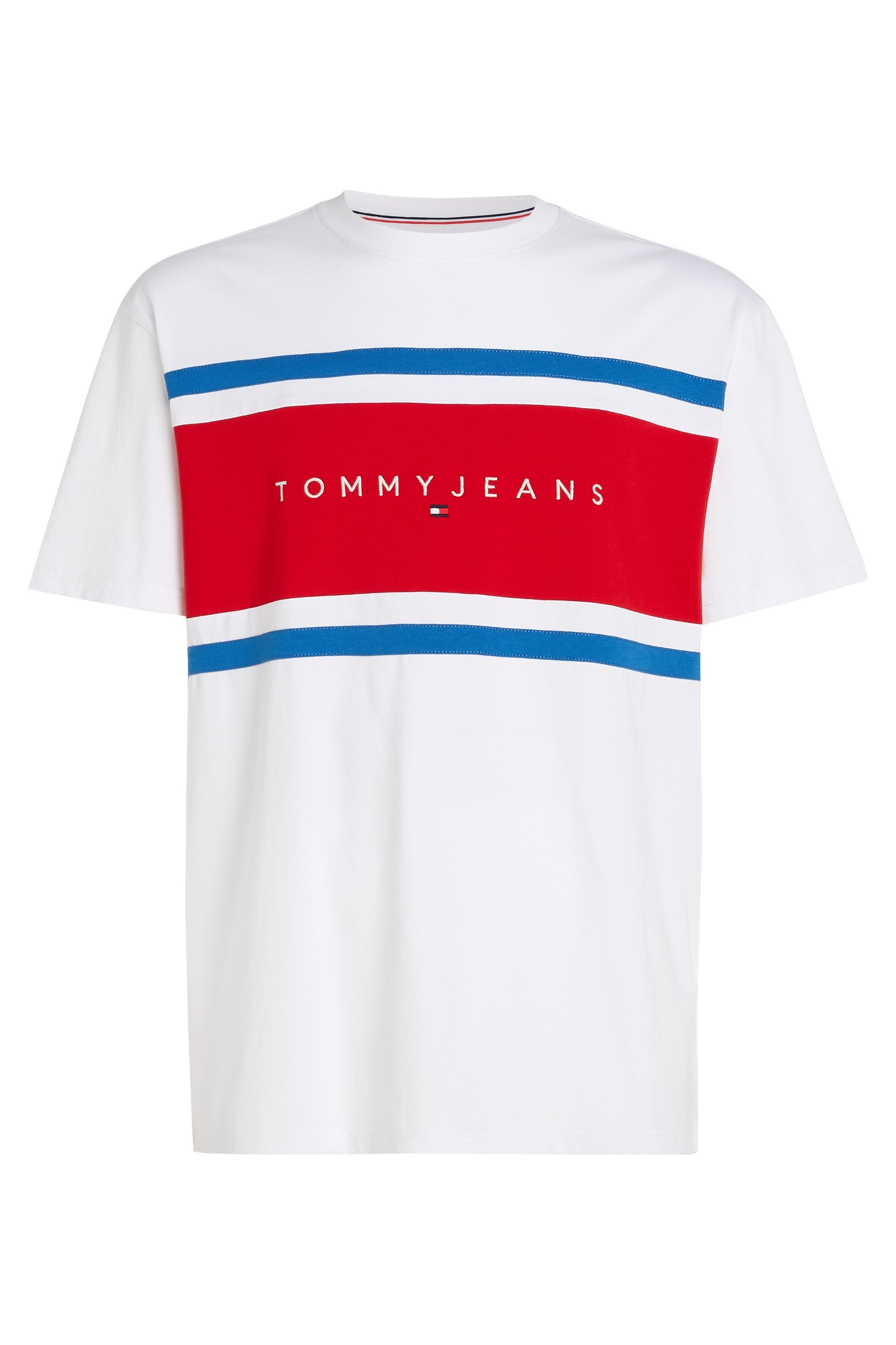 Tommy Jeans Colour Block Tee Shirt White