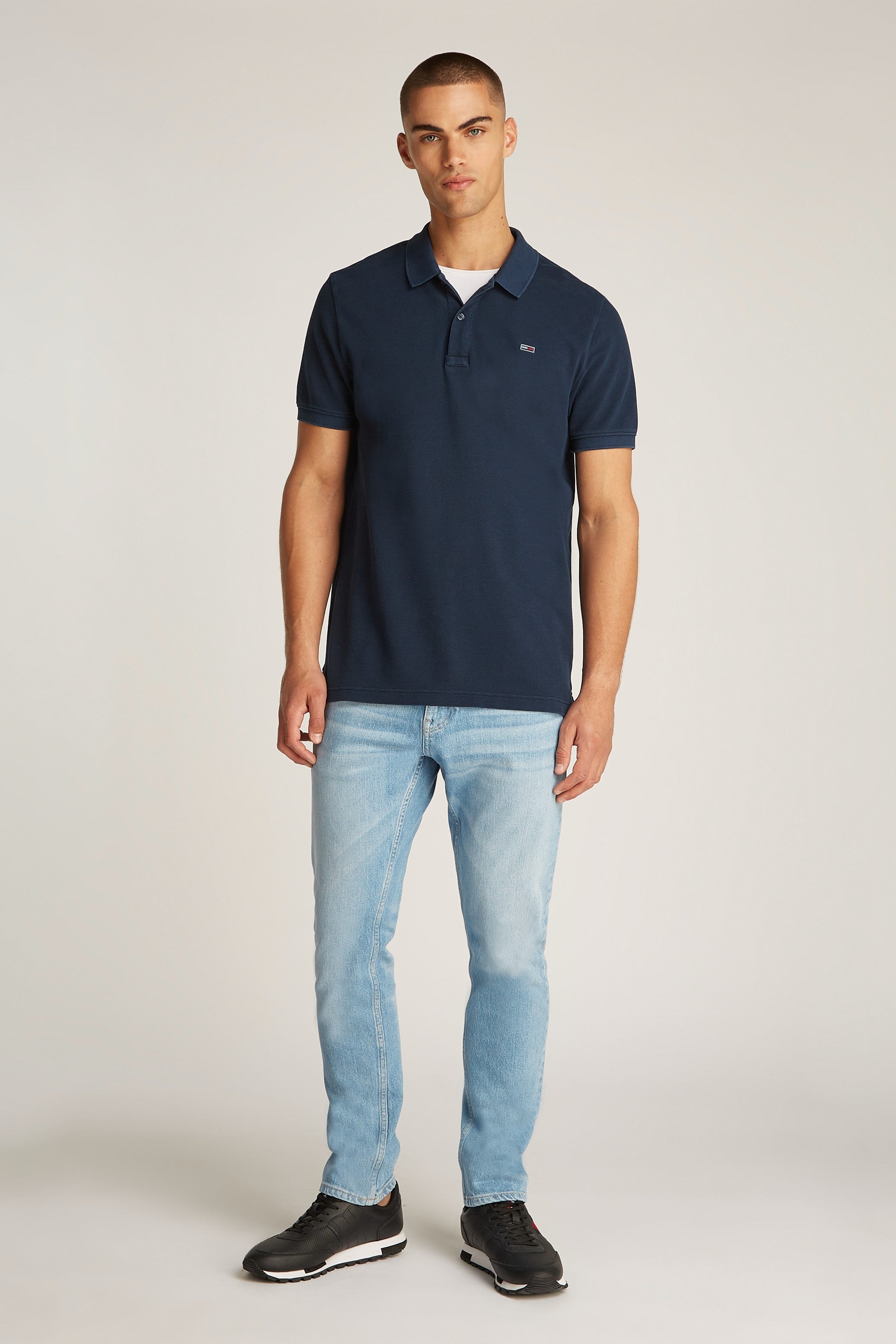 Tommy Jeans Slim Essential Short Sleeve Polo