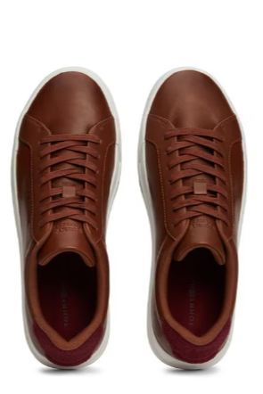 Tommy Hilfiger Seasonal Court Sneaker Winter Cognac