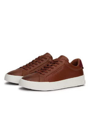 Tommy Hilfiger Seasonal Court Sneaker Winter Cognac