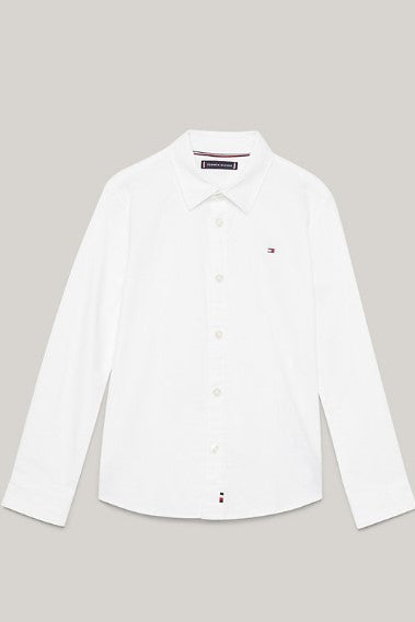 Tommy_Hilfiger_Kids_Oxford_Shirt_08728_White