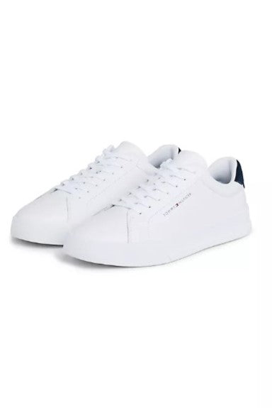 Tommy Hilfiger Pebble Grain Court Trainers