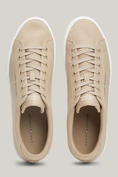 Tommy Hilfiger Essential Canvas Lace-Up Trainers