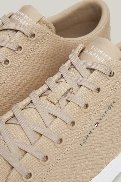 Tommy Hilfiger Essential Canvas Lace-Up Trainers