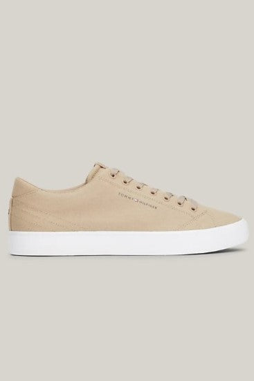 Tommy Hilfiger Essential Canvas Lace-Up Trainers