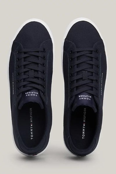 Tommy Hilfiger Essential Canvas Lace-Up Trainers