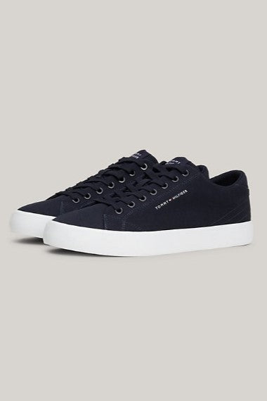 Tommy Hilfiger Essential Canvas Lace-Up Trainers