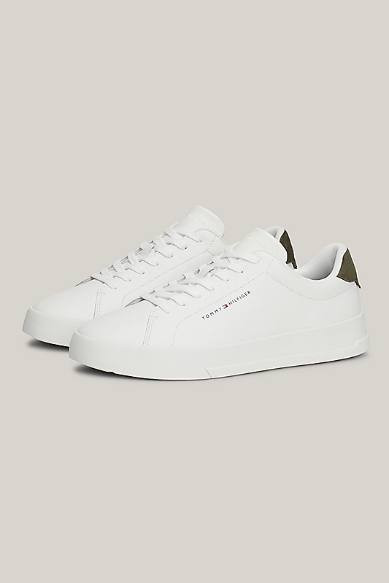 Tommy Hilfiger Pebble Grain Court Trainers