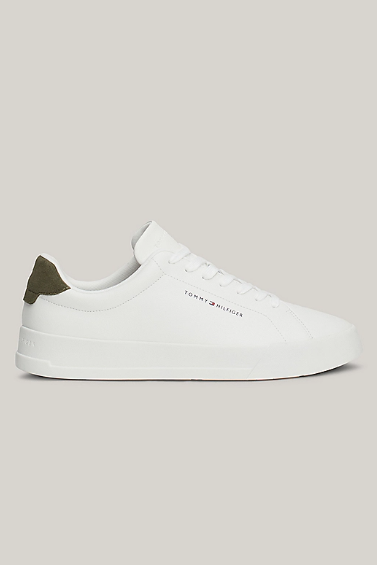 Tommy Hilfiger Pebble Grain Court Trainers