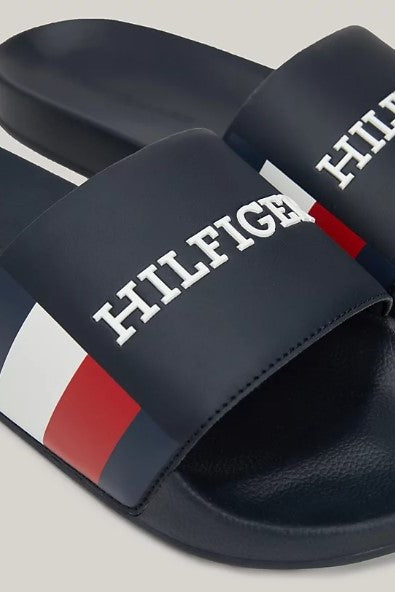 Tommy Hilfiger Logo Strap Pool Slides