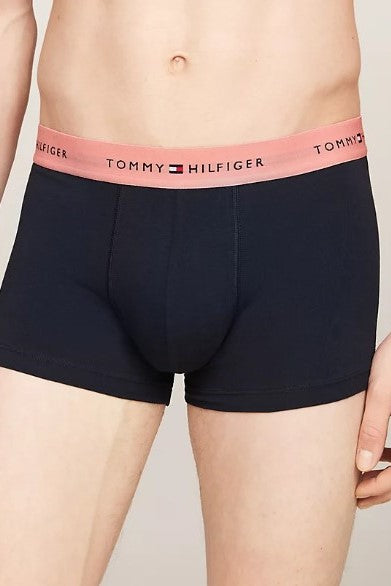 Tommy Hilfiger 3 Pack Cotton Trunk (27630) Clay/Blue/Yellow