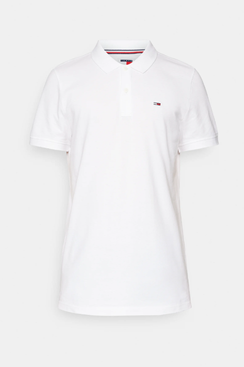 Tommy Jeans Slim Placket Polo Shirt