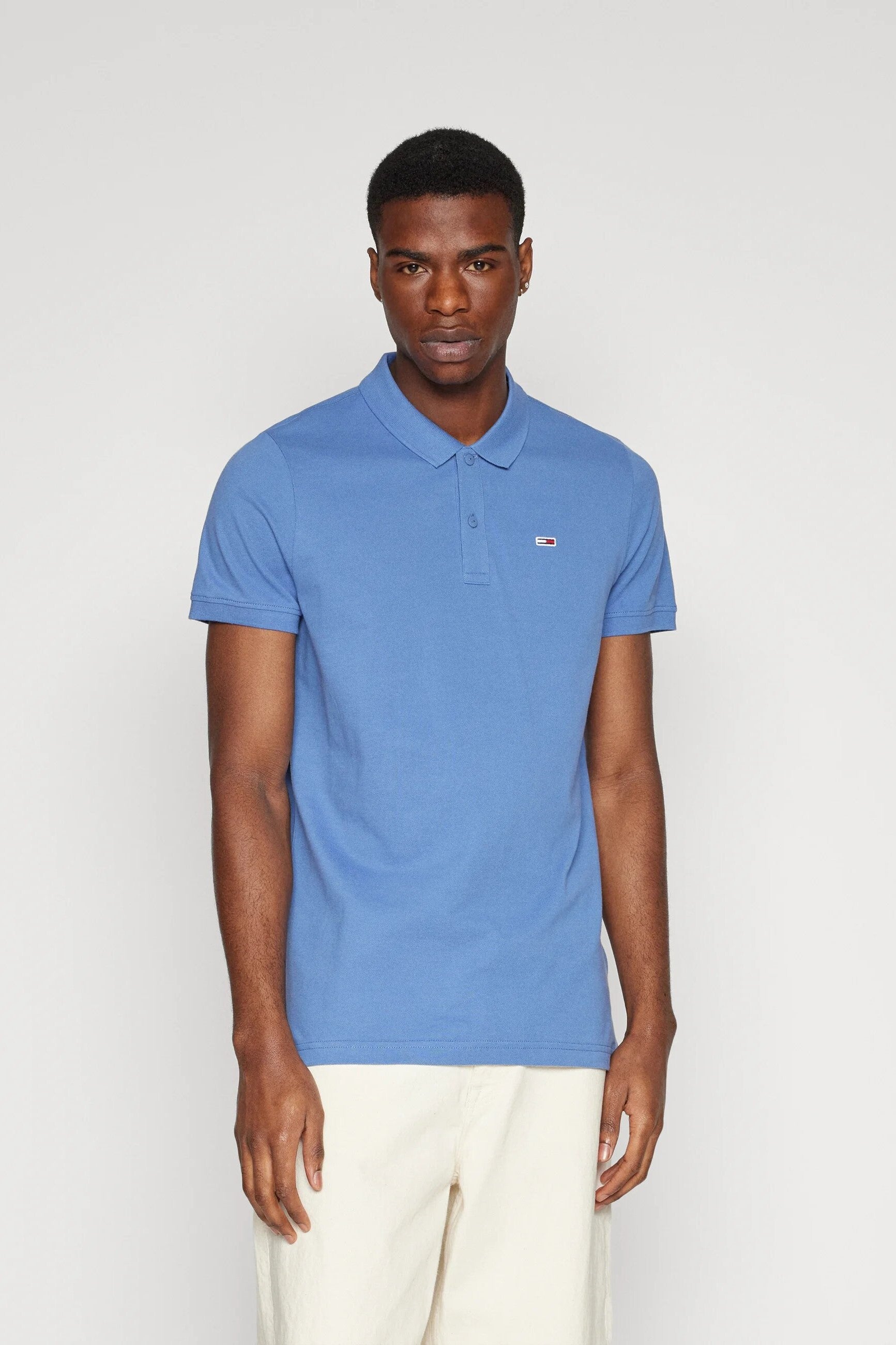 Tommy Jeans Slim Fit Placket Polo