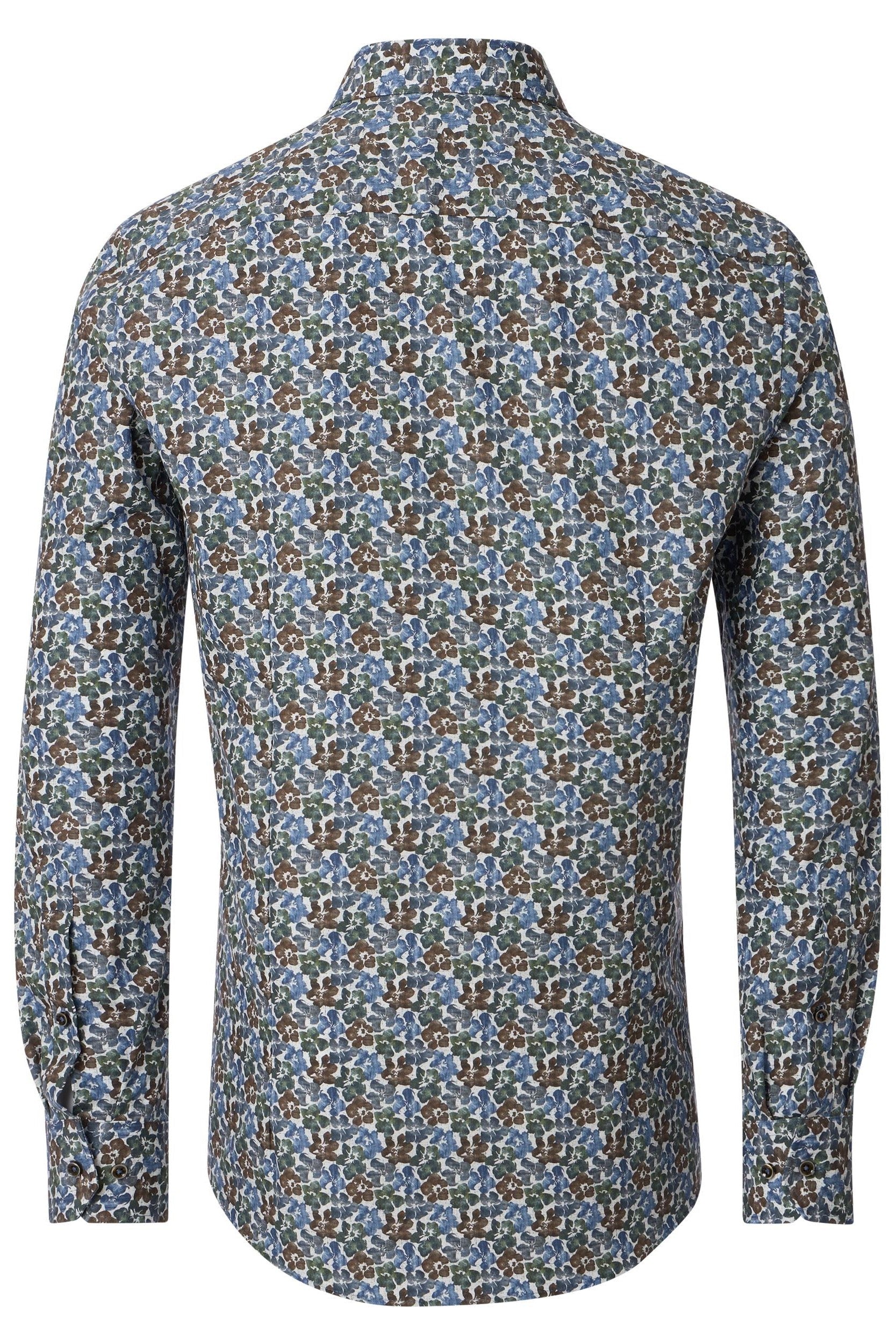 Venti Modern Fit Long Sleeve Print Shirt 144322300