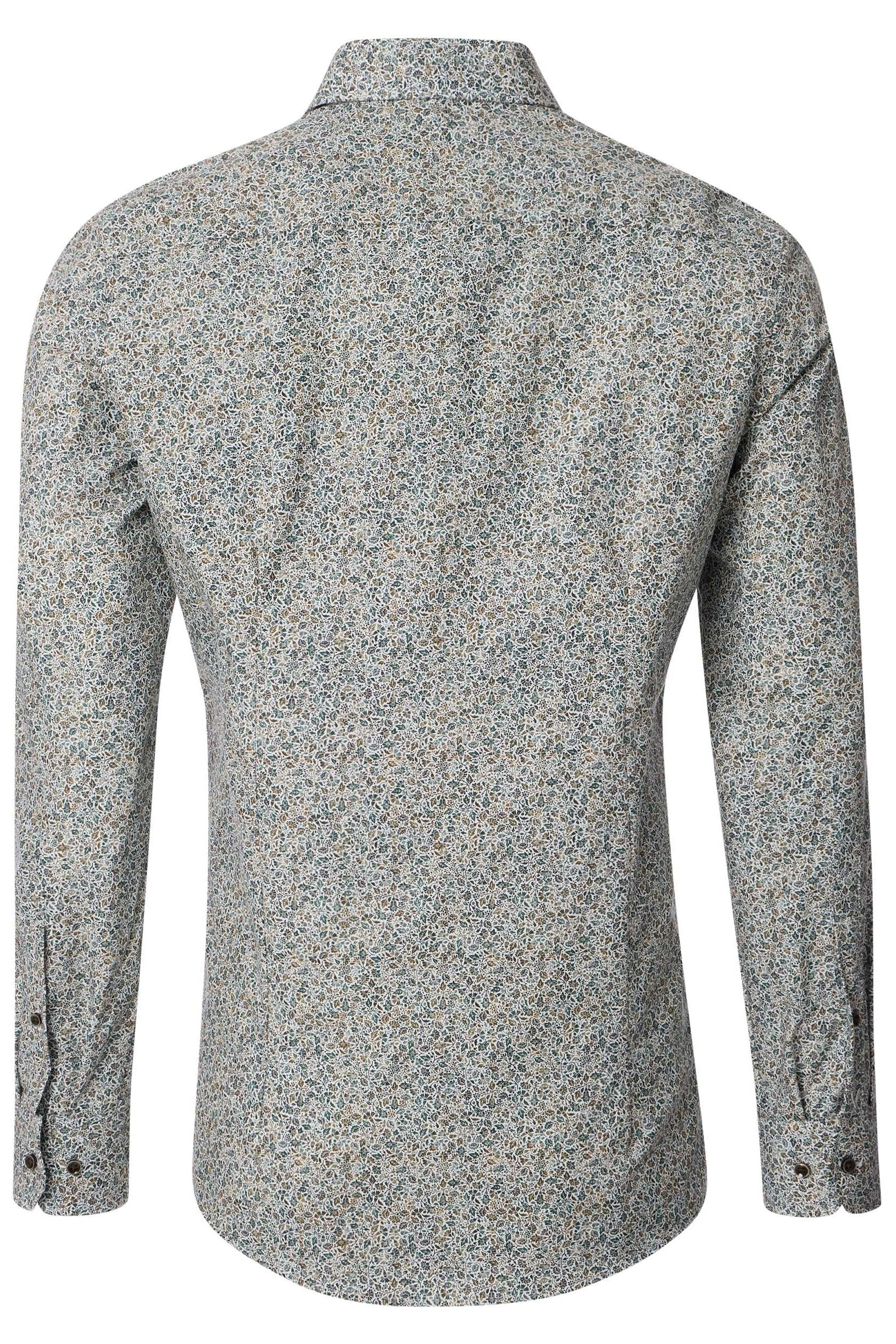 Venti Modern Fit Long Sleeve Print Shirt 144325300