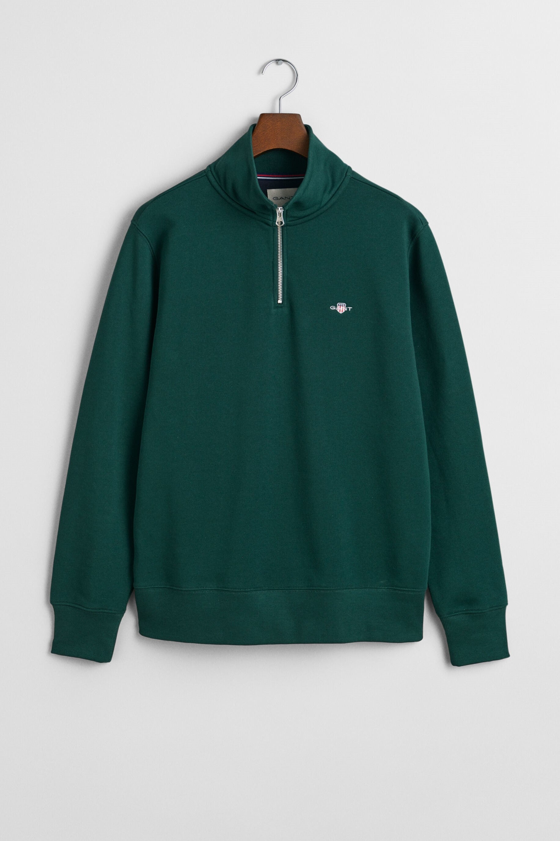 Gant Regular Shield Half Zip Sweatshirt