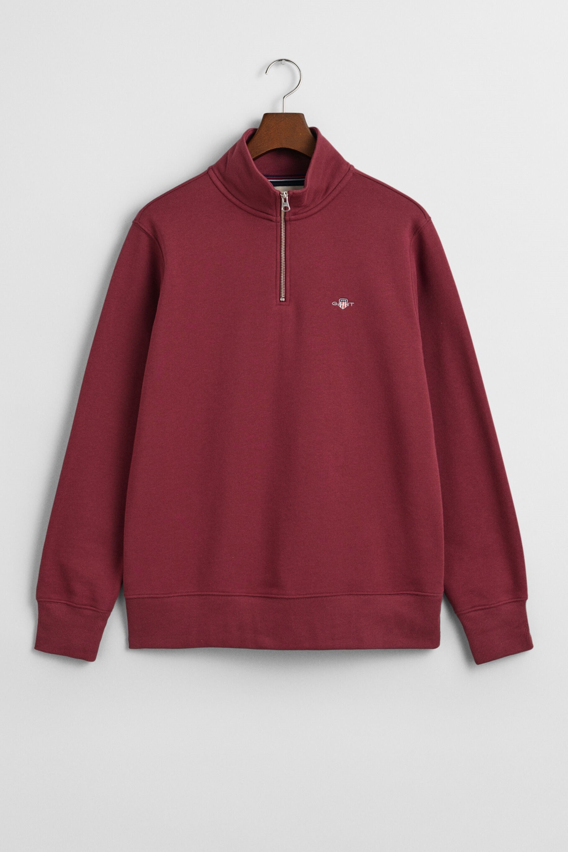 Gant Regular Shield Half Zip Sweatshirt