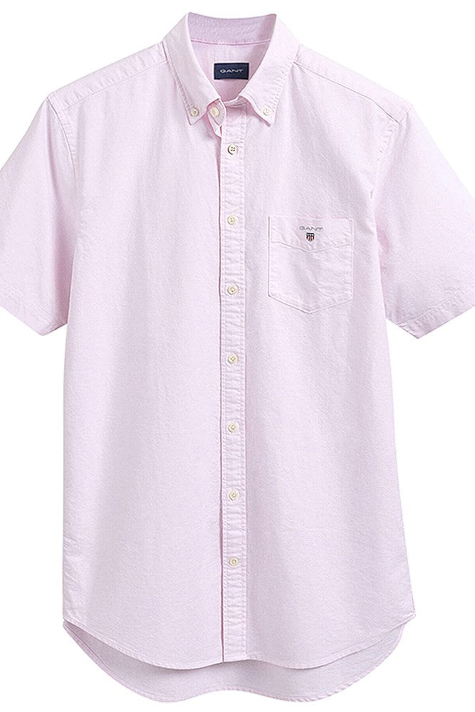 Gant Regular Fit Oxford Short Sleeved Shirt 662