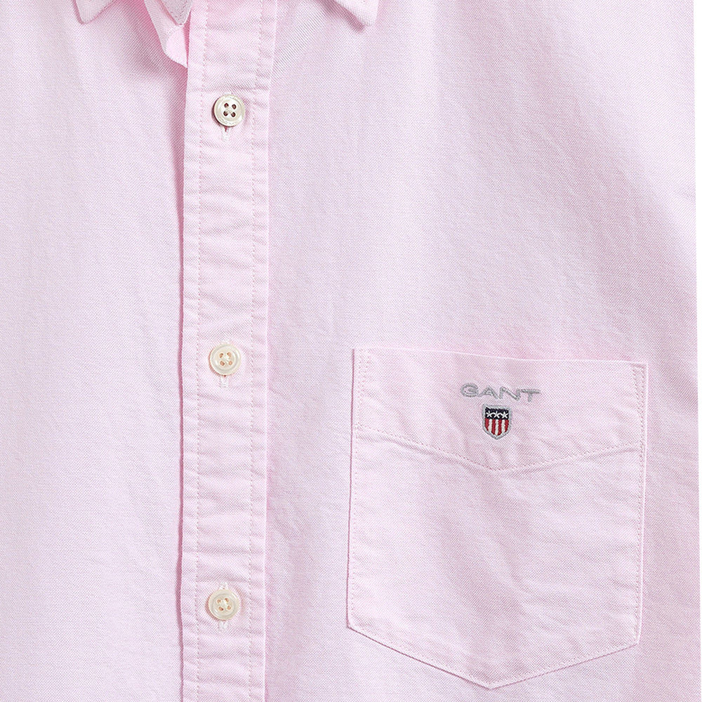 Gant Regular Fit Oxford Short Sleeved Shirt 662