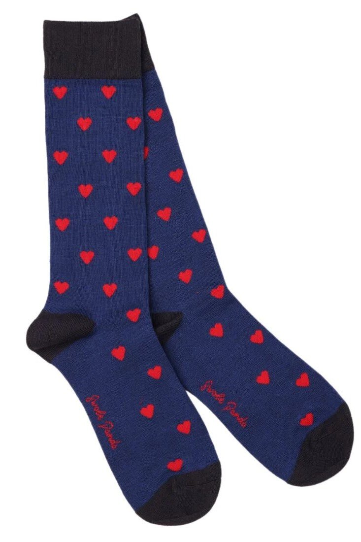 swole_panda_bamboo_socks_sp394 hearts