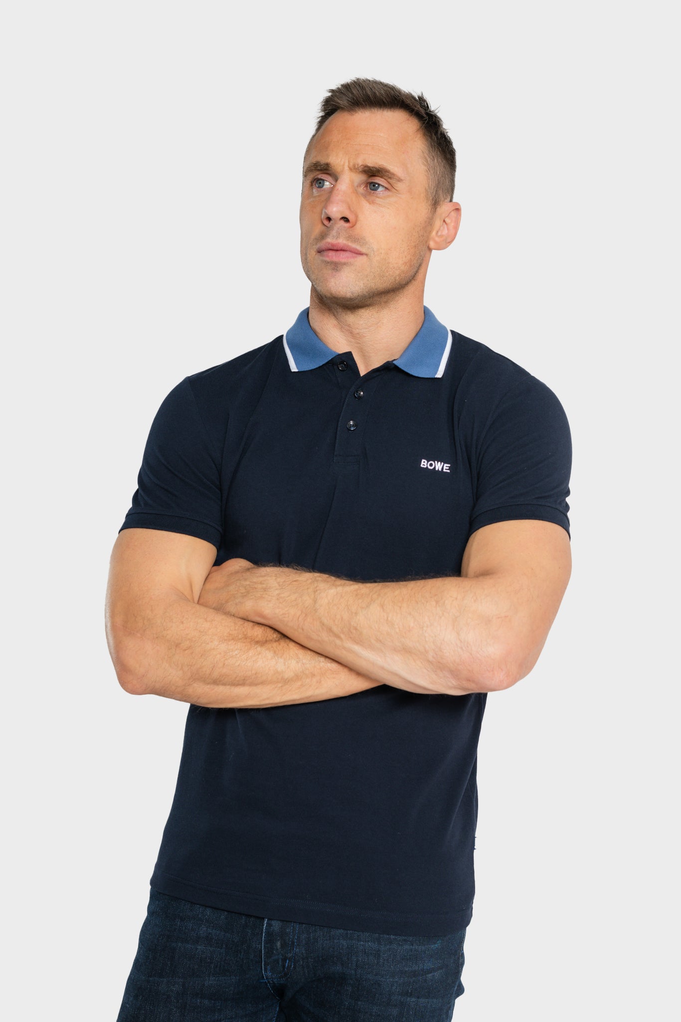 XV Kings by Tommy Bowe Short Sleeve Titans Polo Shirt